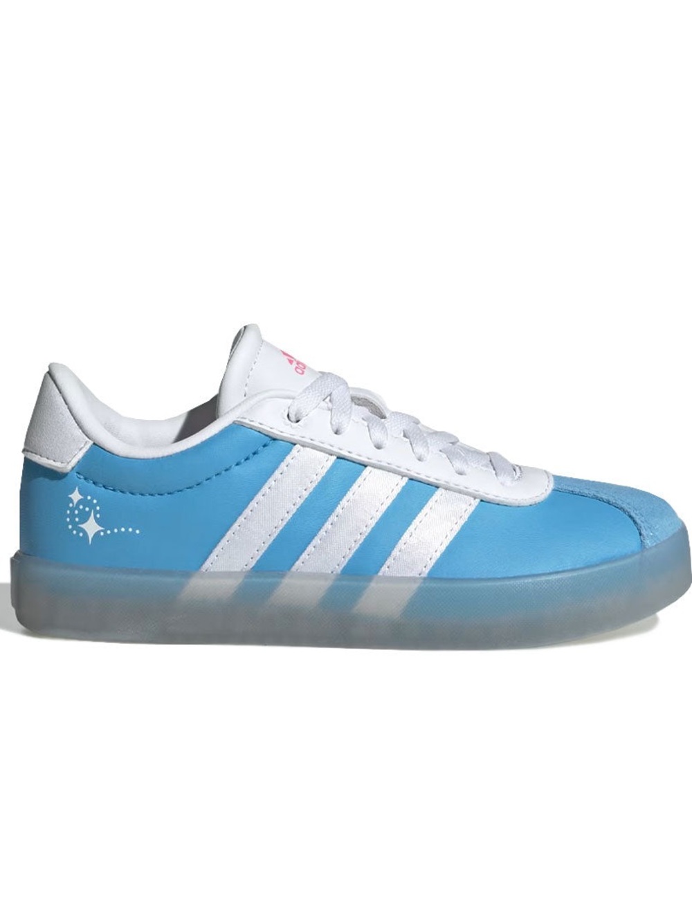 NWT adidas Light Blue and White Sneakers 4.5 girl or women size 6